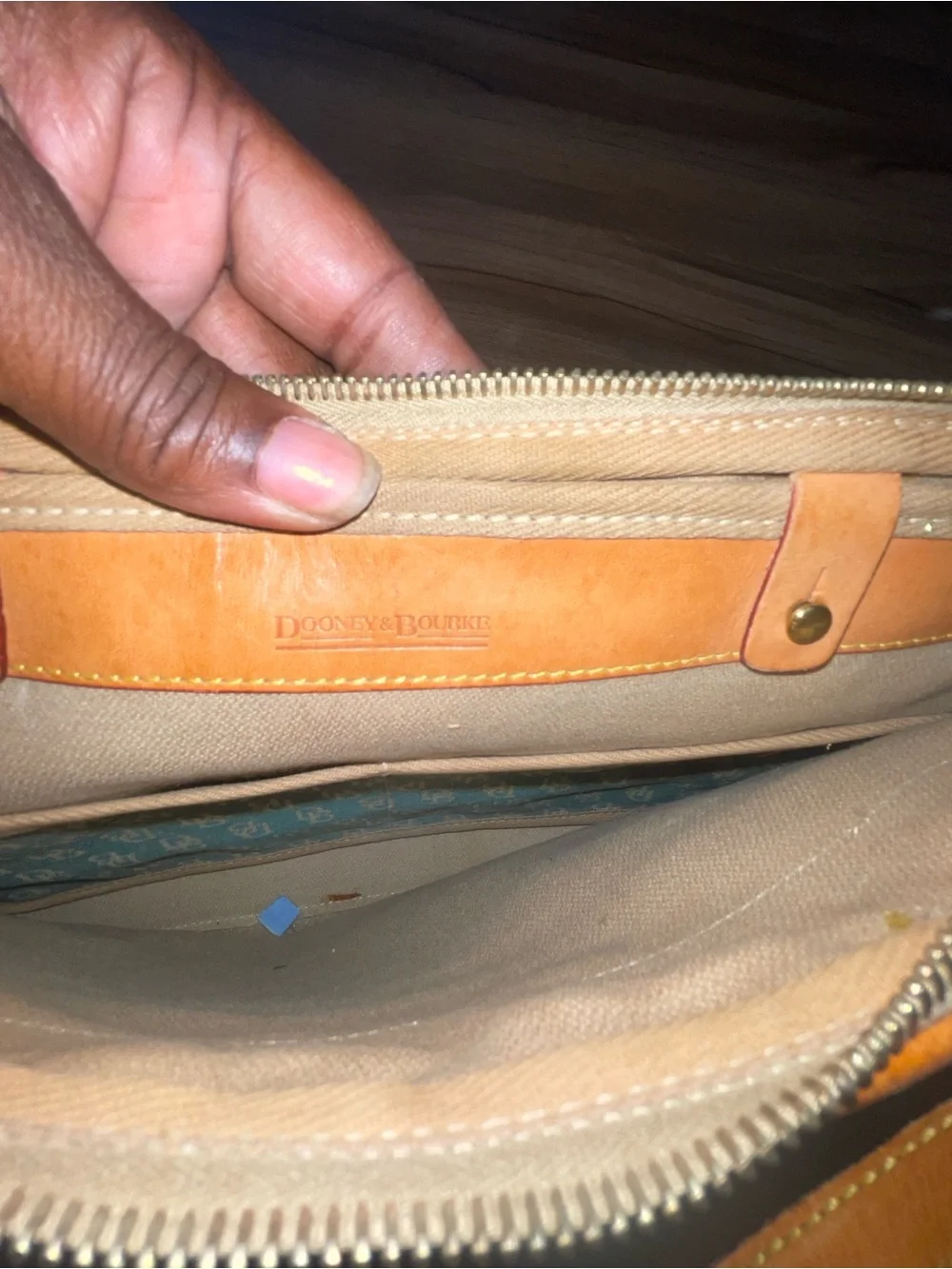 Dooney & Bourke flaws shown